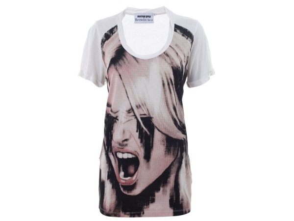 Howling girl T-shirt from Beatrice Boyle, £79
