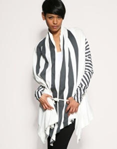 Patterned slouch-fit cardigan from Adidas Celebrates Stripes, £90